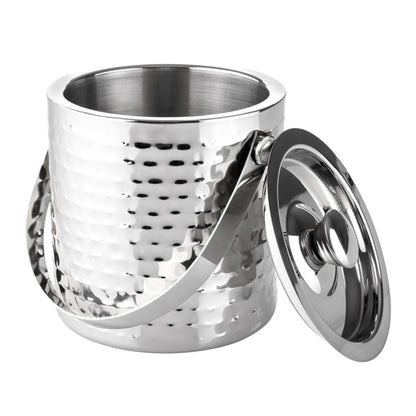Olympia Hammered Double Wall Ice Bucket 1550ml fu285