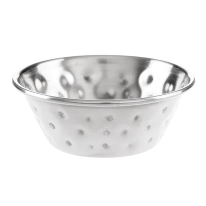 Olympia Hammered Stainless Steel Sauce Cups 45ml (12 Pack) fu288