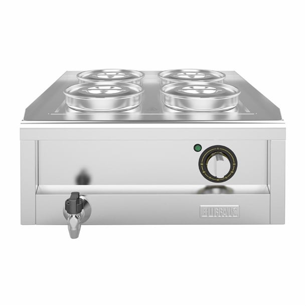 Buffalo 600 Series 4 Pot Bain Marie fu291