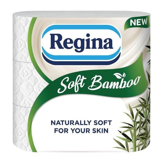 Regina Soft Bamboo Toilet Roll 3Ply (5x9 Rolls) fu296