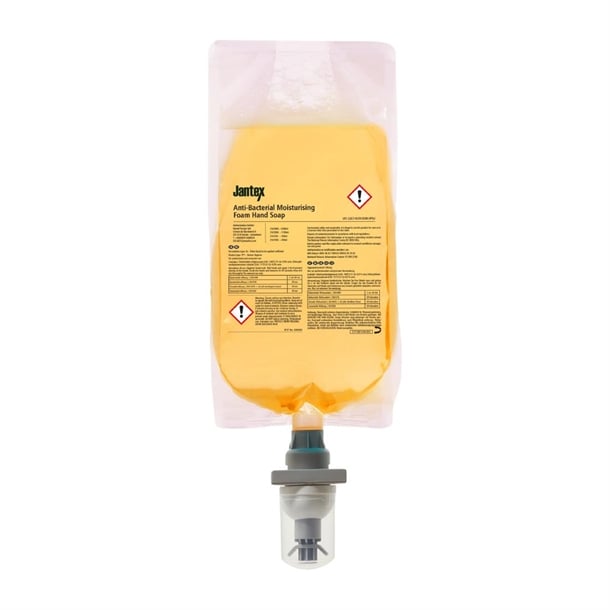 Jantex Foam Anti-Bacterial Hand Soap Refill Pouch 1300ml fu378