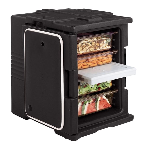 Cambro Insulated Front Load Camcart Black 4x 1/1GN fu379