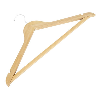 Bolero Natural Wooden Hangers (10 Pack) fu399