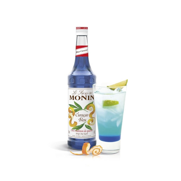 Monin Premium Blue Curacao Syrup 700ml fu441
