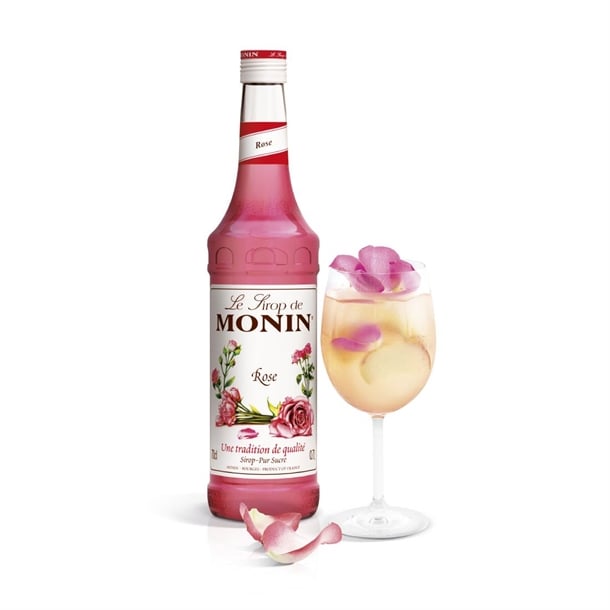 Monin Premium Rose Syrup 700ml fu447