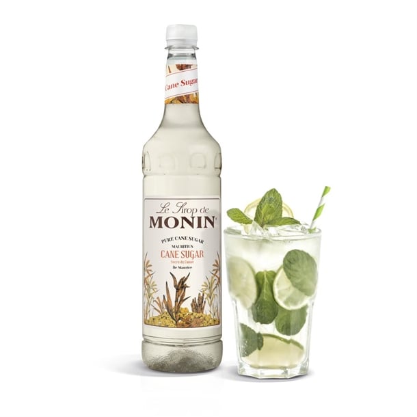 Monin Premium Pure Cane Sugar Syrup 1Ltr fu451