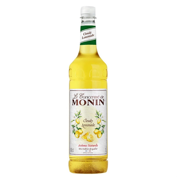 Monin Premium Cloudy Lemonade Concentrate 1Ltr fu454