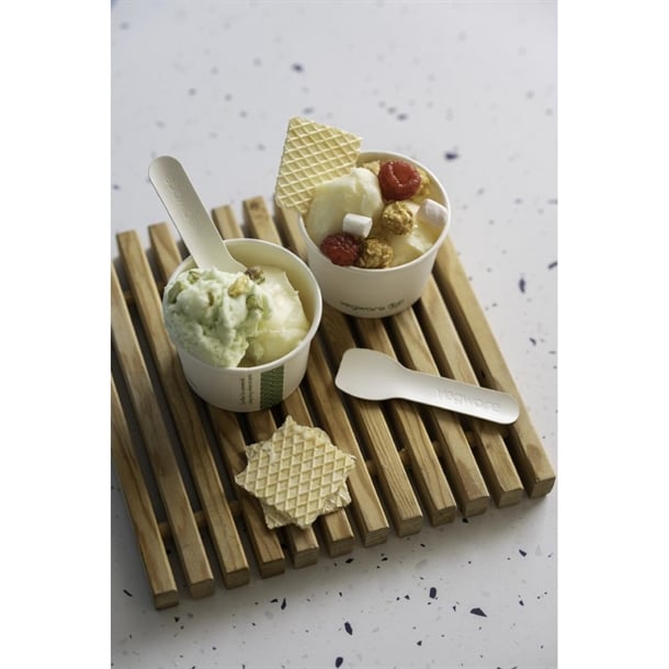 Vegware Paper Ice-Cream Spoon (2000 Pack) fu455