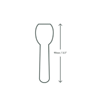 Vegware Paper Ice-Cream Spoon (2000 Pack) fu455