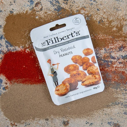 Mr Filbert's Dry Roasted Peanuts 40g (20 Pack) fu477