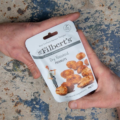 Mr Filbert's Dry Roasted Peanuts 40g (20 Pack) fu477