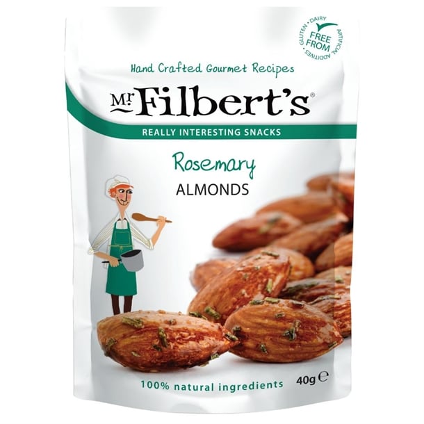 Mr Filbert's Rosemary Almonds 40g (20 Pack) fu478