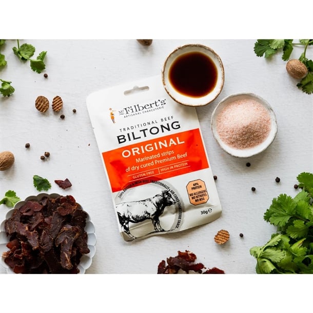 Mr Filbert's Original Biltong 30g (20 pack) fu484