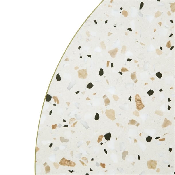 Bolero Terrazzo Style Round Table Top 600mm fu518