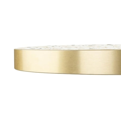 Bolero Terrazzo Style Round Table Top 600mm fu518