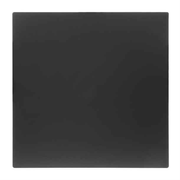 Bolero Matte Black Square Outdoor Table Top 700mm fu530