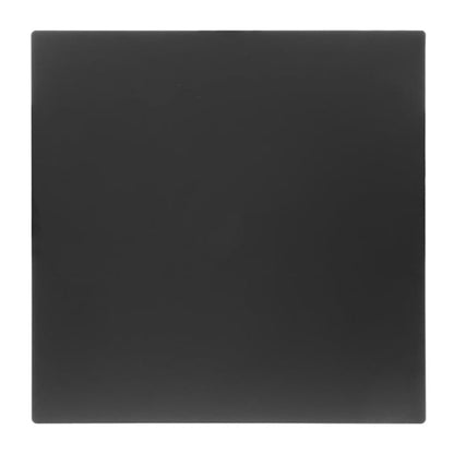 Bolero Matte Black Square Outdoor Table Top 700mm fu530