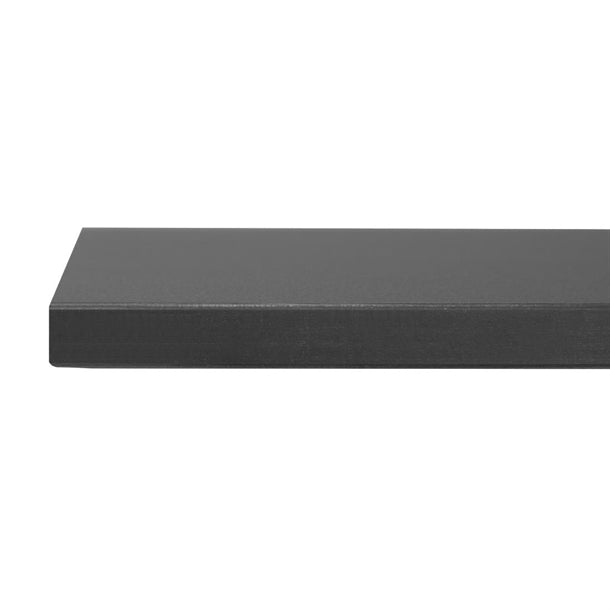 Bolero Matte Black Square Outdoor Table Top 700mm fu530
