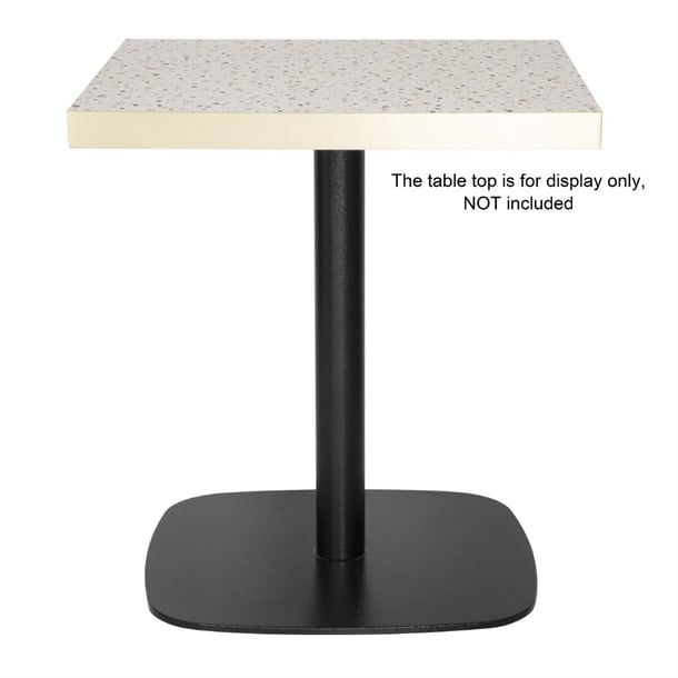 Bolero Black Cast Iron Table Base 720x600mm fu547