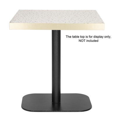 Bolero Black Cast Iron Table Base 720x420x600mm fu548