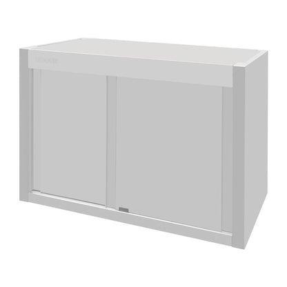 Vogue Wall Cupboard Stainless Steel 650x900x400mm fu580