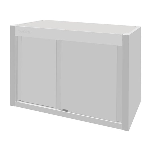 Vogue Wall Cupboard Stainless Steel 650x900x400mm fu580