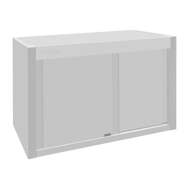 Vogue Wall Cupboard Stainless Steel 650x1200x400mm fu581