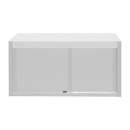 Vogue Wall Cupboard Stainless Steel 650x1200x400mm fu581