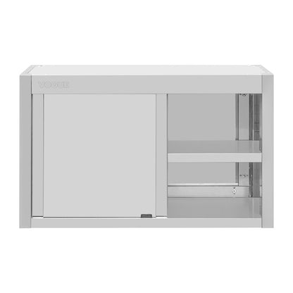 Vogue Wall Cupboard Stainless Steel 650x1200x400mm fu581