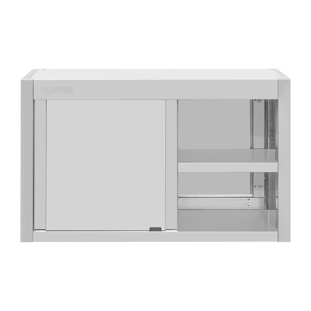 Vogue Wall Cupboard Stainless Steel 650x1200x400mm fu581