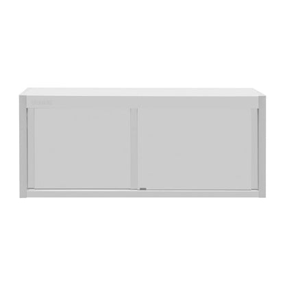 Vogue Wall Cupboard Stainless Steel 650x1500x400mm fu582