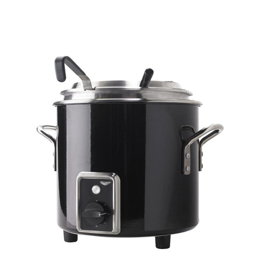 Vollrath Heat and Hold Retro Soup Kettle Black 7217460 fu776