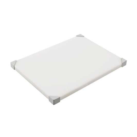 Araven Cut Board 404x304x24mm White fu793