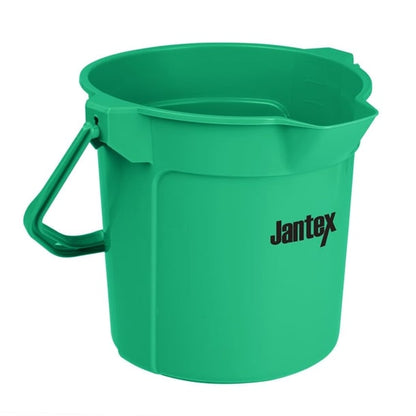 Jantex Green Graduated Bucket with Pouring Lip 10ltr fu833