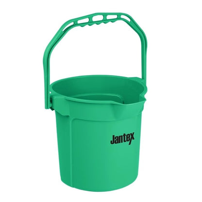 Jantex Green Graduated Bucket with Pouring Lip 10ltr fu833