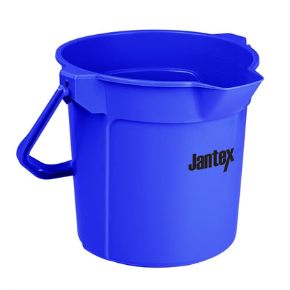Jantex Blue Graduated Bucket with Pouring Lip 10ltr fu835