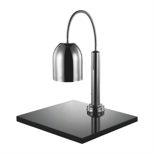 Pujadas Stainless Steel Heat Shade with Marble Base fu887