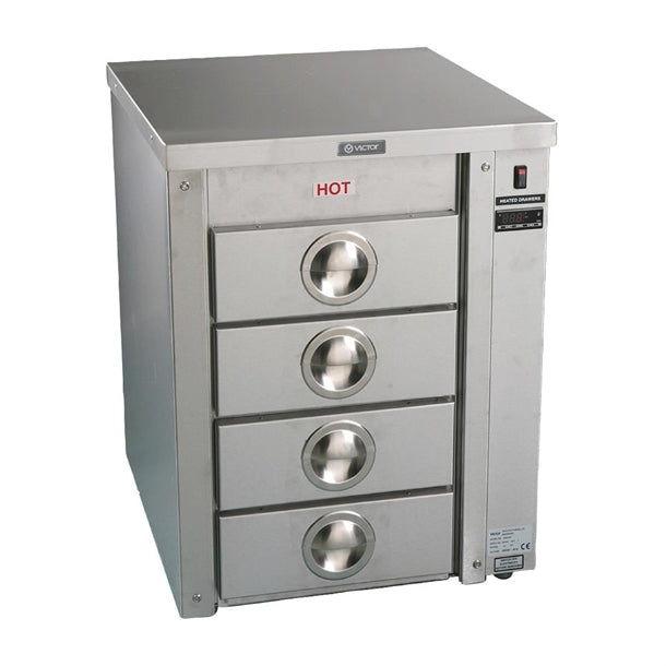 Victor Four Drawer Slide Under Heated Drawers HD61 fu932