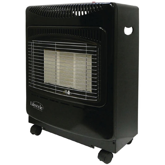 Lifestyle Black Mini Indoor Cabinet Heater 505-120 fu948