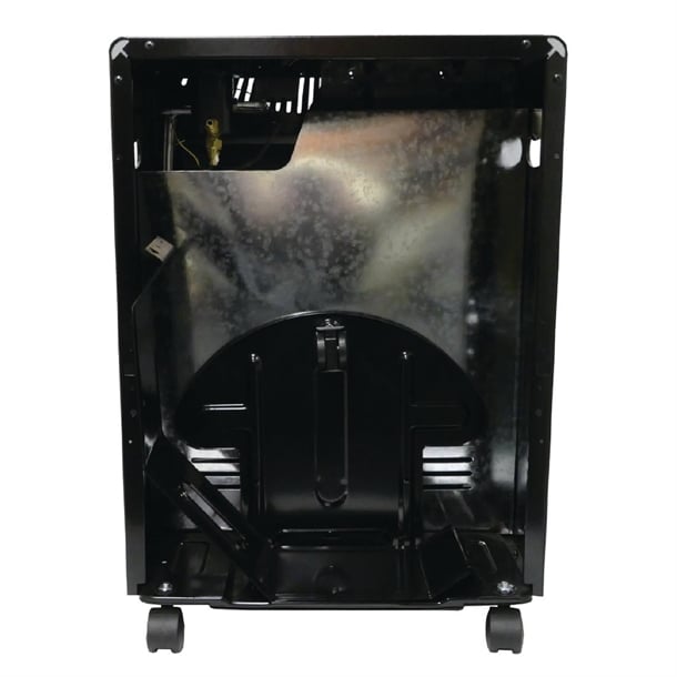 Lifestyle Black Mini Indoor Cabinet Heater 505-120 fu948