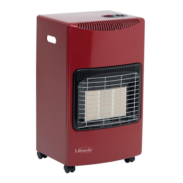 Lifestyle Seasons Warmth Red Indoor Cabinet Heater 505-121 fu949