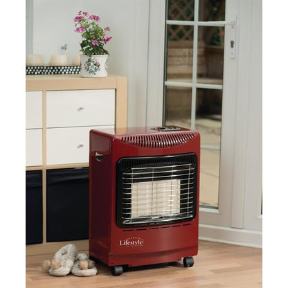 Lifestyle Mini Red Indoor Cabinet Heater 505-122 fu950