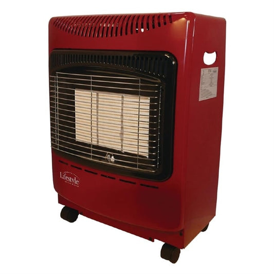 Lifestyle Mini Red Indoor Cabinet Heater 505-122 fu950