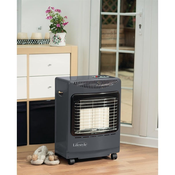 Lifestyle Mini Grey Indoor Cabinet Heater 505-125 fu953