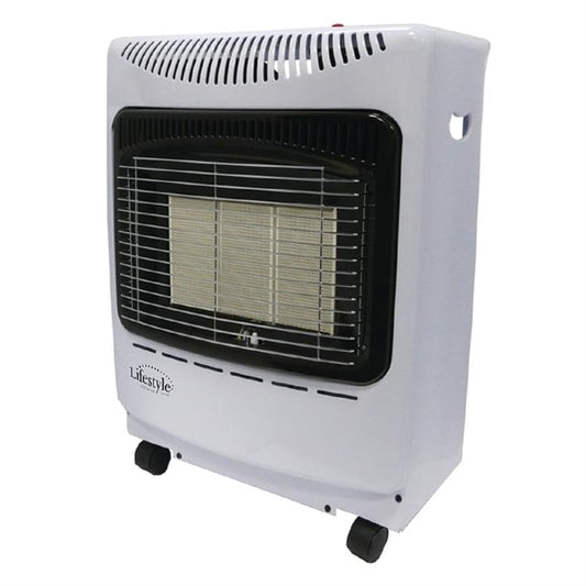 Lifestyle Mini White Indoor Cabinet Heater 505-126 fu954
