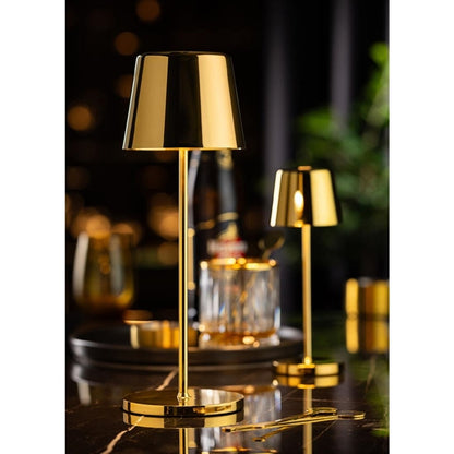 Utopia Bermuda LED Cordless Table Lamp 320mm Gold (6 Pack) fu965