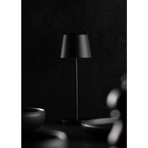 Utopia Bermuda Micro LED Cordless Table Lamp 210mm Black (6 Pack) fu967