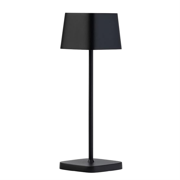 Utopia Montego Micro LED Cordless Table Lamp 200mm Black (6 Pack) fu973