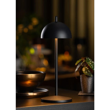 Utopia Antigua LED Cordless Table Lamp 300mm Black (6 Pack) fu975