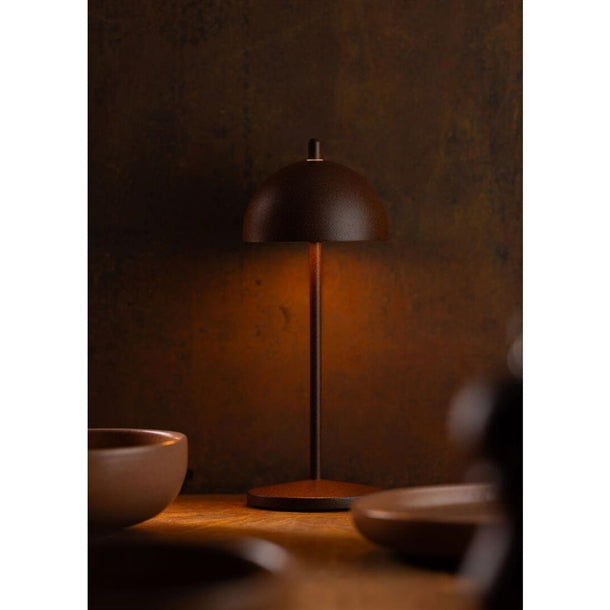 Utopia Antigua LED Cordless Table Lamp 300mm Corten (6 Pack) fu976